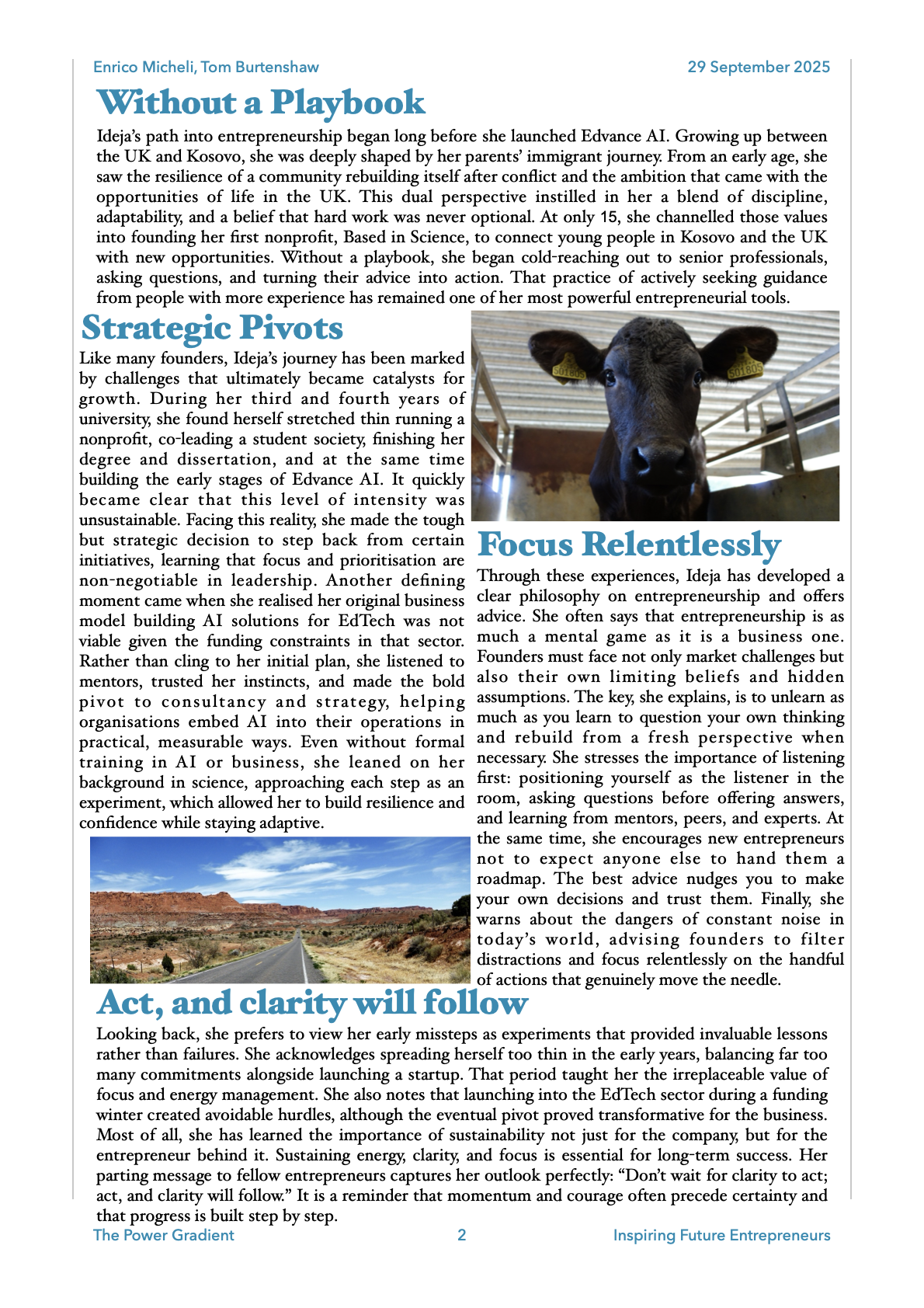 Page 2 of The Power Gradient - Week 40